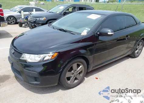 2010 Kia Forte Koup Ex из США, поврежденный, VIN KNAFU6A20A5133960